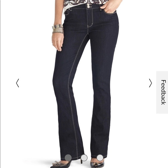 NWT Black House White Market Dark Wash Skinny flare Jeans - Picture 1 of 11